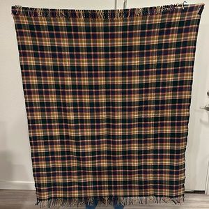 Pendleton Motor Robe Throw with Leather Carrier